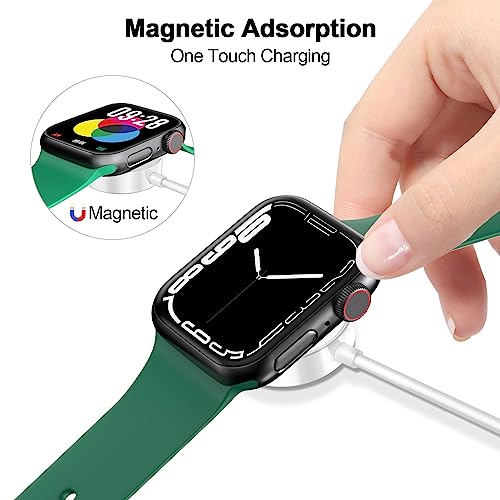 2026 Upgraded for Apple Watch Charger Magnetic USB C Charging Cable - color: White, size: 1.5M