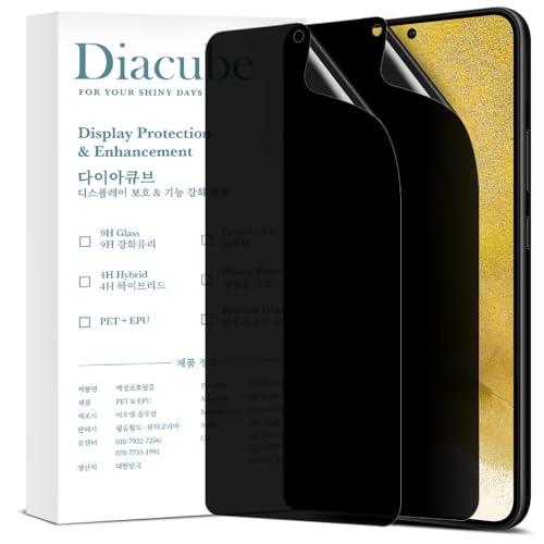 For Samsung Galaxy S22 Plus [Upgraded 27°] Privacy Screen Protector [2 PACK][Fast Fingerprint ID Unlock][Anti-Spy PET Film][Easy Installation with Alignment Jig] [Scratch Resistant] - size: Galaxy S22 Plus