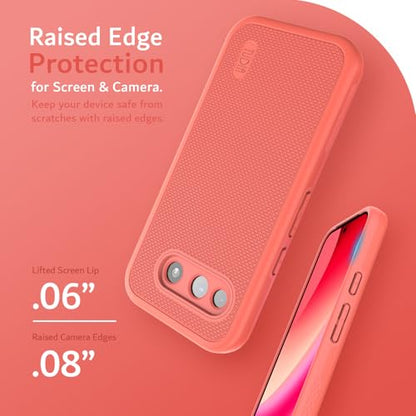 TUDIA for Google Pixel 10a Case (2026) - [MergeGrip] Dual Layer Heavy Duty Slim [Military Grade Drop Tested] Shockproof Protective Pixel 10A Phone Cases - Berry - color: Berry, size: Pixel 10a Standard