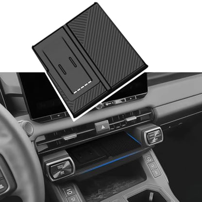Silicone Center Console Pad Wireless Charging Mat Compatible with RAV4 2026