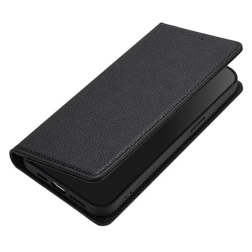 for BLU BOLD N4 5G Case Wallet with Card Holder | for BLU BOLD N4 5G Phone Case - [Built-in 2 Credit Card Slots] [Hidden Magnetic Closure] Premium PU Leather Wallet Cases - Flip Phone Cases - color: Black