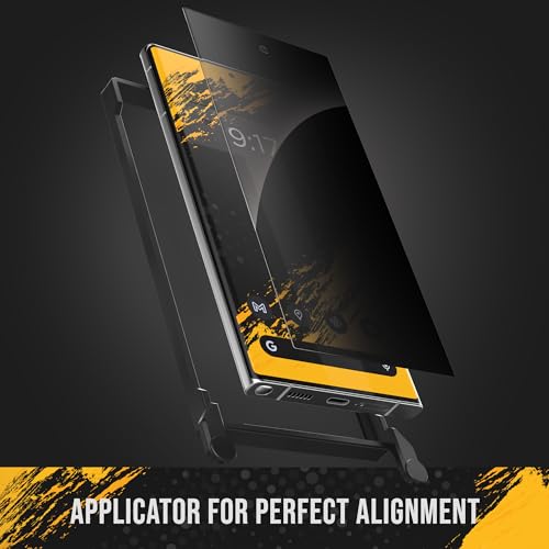magglass Privacy Guard for Samsung Galaxy S24 Ultra Screen Protector - Anti Spy Tempered Glass Guard (Easy Applicator Included) - style: Privacy