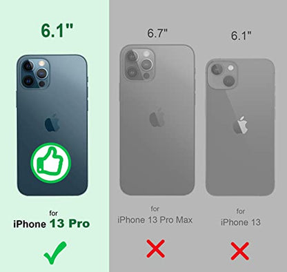 Shields Up for iPhone 13 Pro Case with Card Holder Stand, 6.1", Clear - color: Clear, size: iPhone 13 Pro