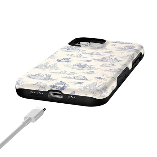 Casely iPhone 12 Mini Case | Graveyard Gathering | Skeleton Picnic | Bold Protective Design | MagSafe Compatible Design - color: Graveyard Gathering | Skeleton Picnic, size: Iphone 12 Mini