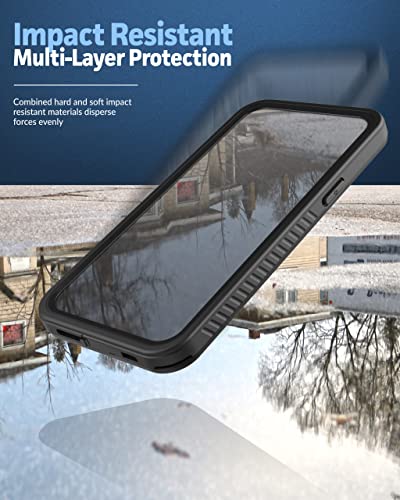 Encased Waterproof Case for iPhone 14 with Belt Clip Holster (Compatible with MagSafe) - size: iPhone 14