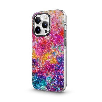CASETiFY for iPhone 14 Pro Case - Impact Clear Compatible with MagSafe | Not Yellowing | 6.6 ft. 3X Military Grade Drop Protection | And We Danced Our Way Home by Ingrid Ching | Clear - color: And We Danced Our Way Home, size: Iphone 14 Pro (6.1")