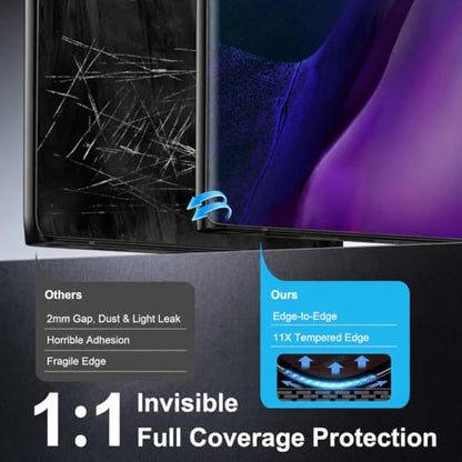 V-PORYADKU 2+2 Pack for Samsung Galaxy Note 20 Ultra Screen Protector - size: 6.9 inch