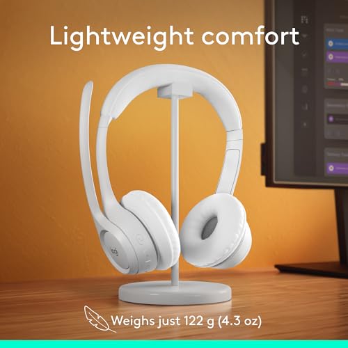 Logitech Zone 300 Wireless Bluetooth Headset - Off-White - color: Off-White