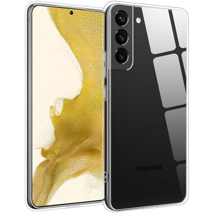 TENOC Phone Case for Samsung Galaxy S22+ Plus, Clear Case Shockproof Protective Bumper Slim Cover - color: Clear, size: S22 Plus