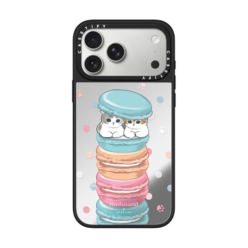 CASETiFY for iPhone 17 Pro Max Case - Mirror Compatible with MagSafe | Reflective | 4.9 ft. Drop Protection | Chef's Special | Silver On Black - color: Chef's Special, size: Iphone 17 Pro Max (6.9")