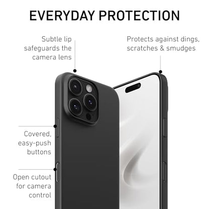 PEEL Super Thin Case for iPhone 16 (Blackout) - color: Blackout, size: Super Thin