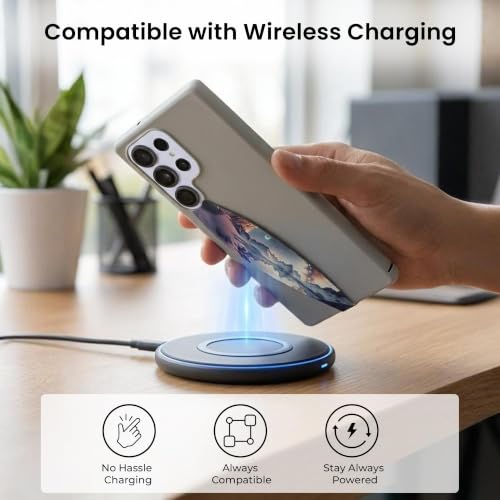 Switchbands Phone Grip Strap – Reversible Cell Phone Grips for Back of Phone, Secure Anti-Drop Elastic Hand Strap, Non Adhesive, Wireless Charging Compatible, Universal Fit – Astral Realm