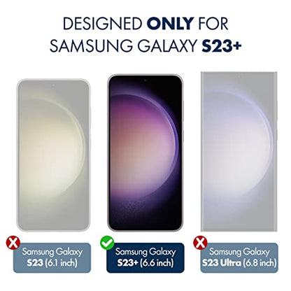ArmorSuit 2 Pack MilitaryShield Anti-Glare Screen Protector Designed for Samsung Galaxy S23 Plus 5G / Galaxy S23+ (6.6 Inch, 2023 Release) Case Friendly Matte Film - Made in USA - size: S23+ Matte