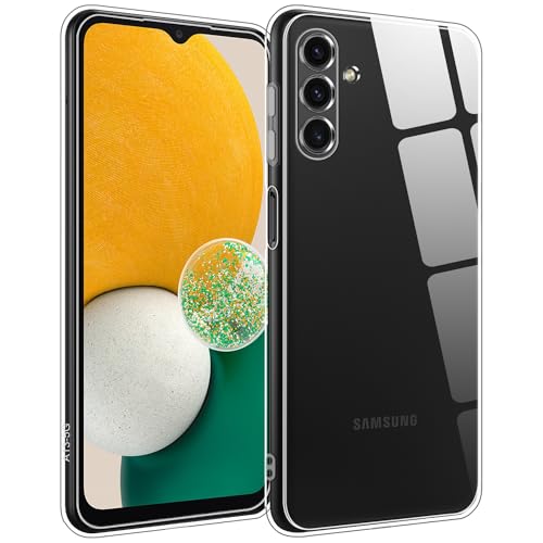 TENOC Phone Case for Samsung Galaxy A13 5G, Clear Case Shockproof Protective Bumper Slim Cover - color: Clear, size: A13