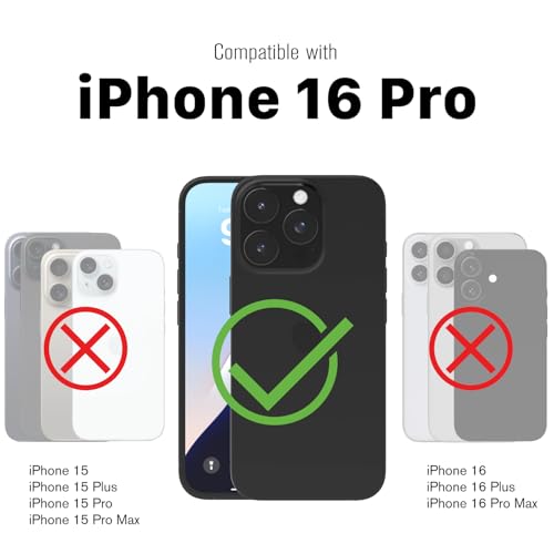 VENA vCommuteX for iPhone 16 Pro Wallet Case, Red - color: MagSafe Compatible - Red, size: iPhone 16 Pro