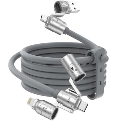 USB C to USB C Cable, 240W Fast Charging 4 in 1 Charging Cable, 6.6 ft