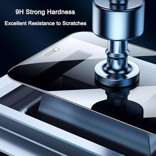 2 Pack Privacy Screen Protector [Auto-Alignment, Auto-Dust Removal] Easy Installation Full Coverage Shatterproof Anti-Spy Tempered Glass Film (for iPhone 12/12 Pro-6.1 Inches) - size: for iPhone 12/12 Pro-6.1 Inches