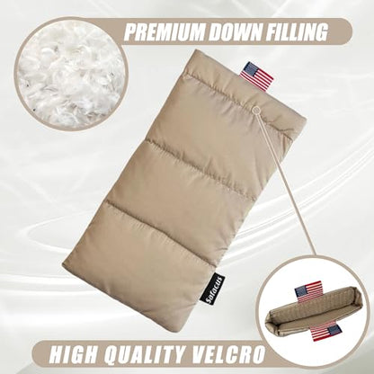 Thermal Phone Case Prevent OVERHEATING in The Sun, Cellphone Pouch for Camping Prevents Freezing, Extends Battery Life, Outdoor Warm Cover Bags for iPhone,Samsung Galaxy (Coffee) - color: Coffee