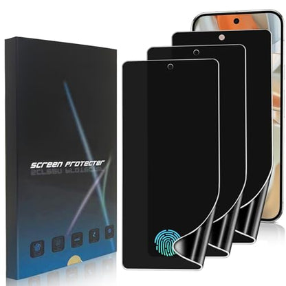 3 Pack TPU Privacy Screen Protector for Google Pixel 9 Pro XL 6.8" - size: Google Pixel 9 Pro XL