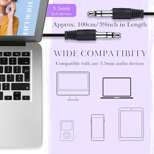 Kanayu 100 Pack Wired Earbuds Bulk for Classroom, No Mic 3.5mm, Purple - color: Purple