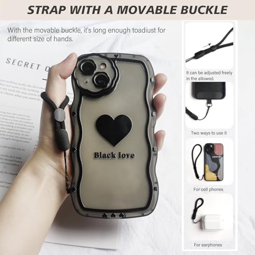 Phone Crossbody Chain, Universal Crossbody Patch Phone Lanyards, AdjustableMultifuctional Compatible with Most Smartphones, Phone lanyard, Anti theft（adjustable-pink） - color: Adjust-pink