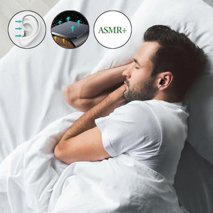 GEEKRIA Sleep Earbuds for Side Sleepers, Wired Stereo to Mono in-Ear Single Earbud, Ultra Soft Lightweight Silicone One Ear/Headphone, 3.5mm Headphone Jack Compatible with Android (2.9FT) - size: 2.9 FT