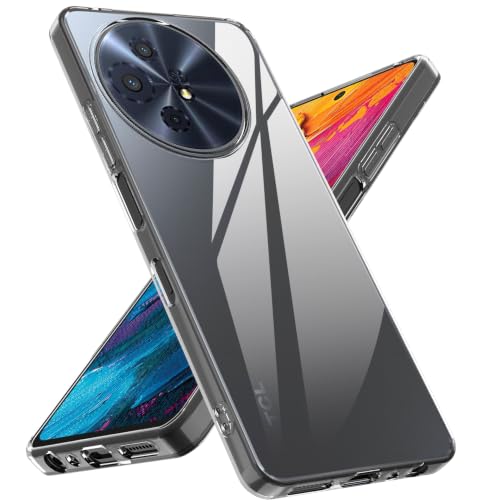 Case for TCL 60 XE NXTPAPER 5G/50 Nxtpaper 5G/50 Pro Nxtpaper 5G Phone Case，Shockproof Soft TPU Bumper and Hard PC Back Clear Case,Non-Yellowing,Drop Protection,Slim Fit Cover Case，Clear