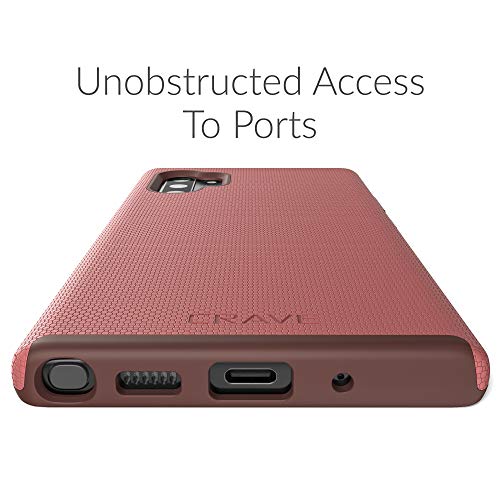 Crave Note 10+ Case, Dual Guard Protection Series Case for Samsung Galaxy Note 10 Plus - Berry - color: Berry