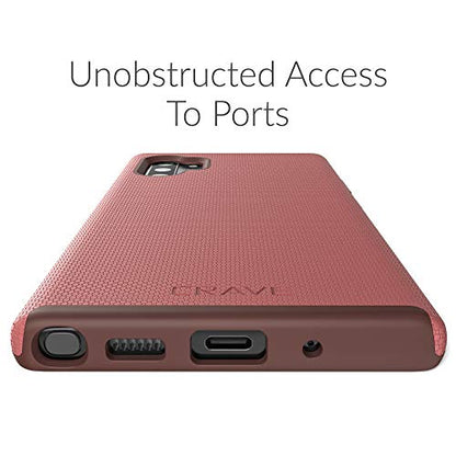 Crave Note 10+ Case, Dual Guard Protection Series Case for Samsung Galaxy Note 10 Plus - Berry - color: Berry