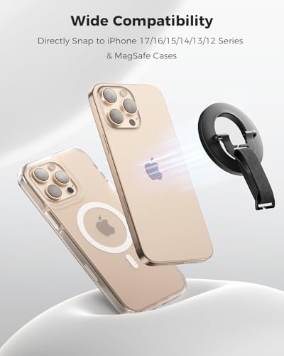 SUPERONE Magnetic Phone Stand Holder for Magsafe Phone Grip with Strap