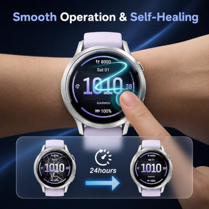 6 Pack for Garmin Venu 4 Screen Protector 41mm, Soft TPU Film - size: For Garmin venu 4 41mm 1.61 Inch