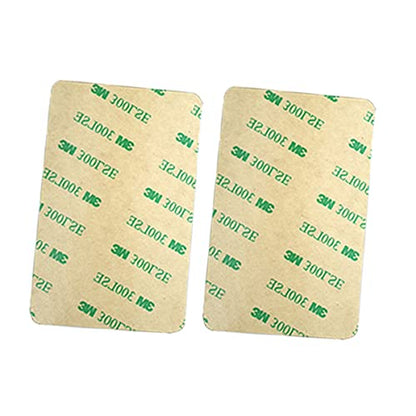 M-Plateau sticky wallet for back of phone Slim Adhesive (Clear) - color: Clear