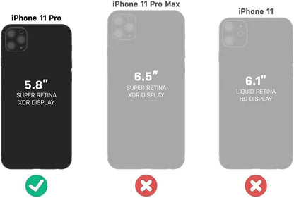 OtterBox 아이폰 11 프로 (전용) - 디펜더 시리즈 케이스 - 블랙 - 견고하고 내구성 - 포트 보호 - 홀스터 클립 포함