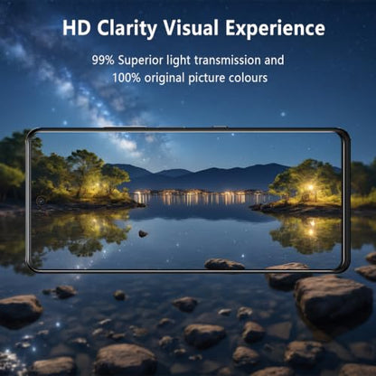 4 Pack for TCL 60 XE NXTPAPER Screen Protector Tempered Glass, Military Grade Shatterproof, 9H Hardness, Fingerprint Unlock, Bubble Free, AUUYYA Anti Scratch Protection Film for TCL 60 XE NXTPAPER, Case Friendly - size: TCL 60 XE NXTPAPER
