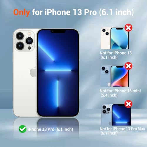 SUPFINE Silicone & Magnetic for iPhone 13 Pro Case - color: Blackcurrant, size: iPhone 13 Pro