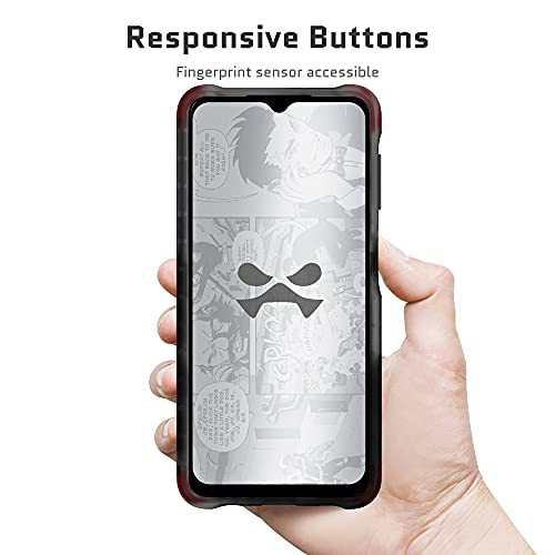 Ghostek COVERT Samsung A12 Case with Clear Slim Fit Design and Anti-Slip Grip Bumper Premium Shockproof Protection Thin Protective Phone Covers Designed for 2021 Samsung Galaxy A 12 (6.5 Inch) (Smoke) - color: Smoke, size: Galaxy A12