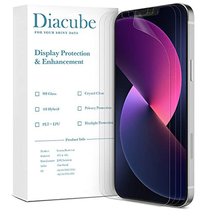 3-Pack Anti Glare Matte Screen Protector for iPhone 13 Mini, Break-Resistant PET EPU Film, Anti Fingerprint, Silky Touch, Dust Free & Easy Installation with Alignment Jig - size: iPhone 13 Mini