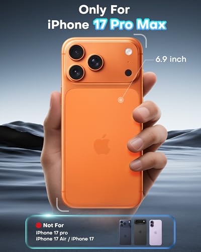 OMOTON Privacy Screen Protector for iPhone 17 Pro Max, 2 Pack | Auto-Align Installation | Tempered Glass with 9H+ Hardness & 12FT Military Grade Shatterproof, 100% Anti-Spy, Full Coverage - size: iPhone 17 Pro Max