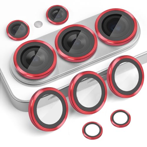 Camera Lens Protector for Samsung Galaxy S26 Ultra, Red - color: Red