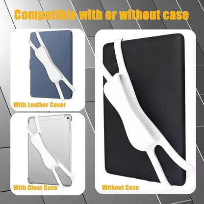 Universal Phone & Tablet Hand Strap Holder - Elastic Finger Grip for Kindle Paperwhite/Oasis, iPad mini, Samsung Tablets & Smartphones (4.7 to 8 Inches) | ﻿ (Green) - color: Green