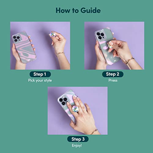 Case-Mate Minis - Cell Phone Grip/Stand - Twinkle Diamond - color: Twinkle Diamond