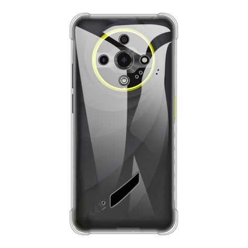 Protective Case for Armor X31 Pro - Clear | 6.56" Slim Shockproof Bumper Back Cover Anti-Scratch Flexible TPU Shell, Grip-Friendly - color: Transparent
