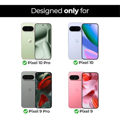 ArmorSuit 2 Pack Paper-Feel Texture Screen Protector for Google Pixel 10, Pixel 10 Pro, Pixel 9, Pixel 9 Pro – Case Friendly, Fingerprint Unlock Supported, MilitaryShield Matte Film - Made in the USA