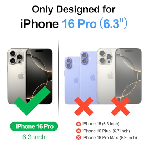 Shieldtop Compatible with MagSafe iPhone 16 Pro Wallet Case,Leopard-White | 2 in 1 Detachable Magnetic,Credit Card Holder Slots,RFID Blocking,PU Leather,Kickstand,Flip Folio Phone Cover for Men & Women - color: Leopard-White, size: iPhone 16 Pro 6.3"