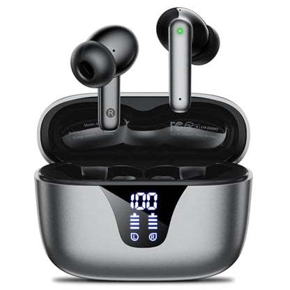 Wireless Earbuds, Bluetooth 5.4 Bluetooth Headphones, 48H Playtime Ear Bud