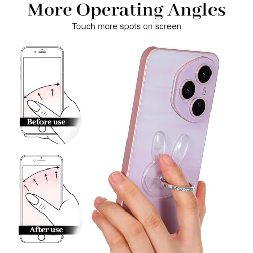 4PCS Transparent Phone Ring Grip Clear Phone Ring Holder Grips - style: B