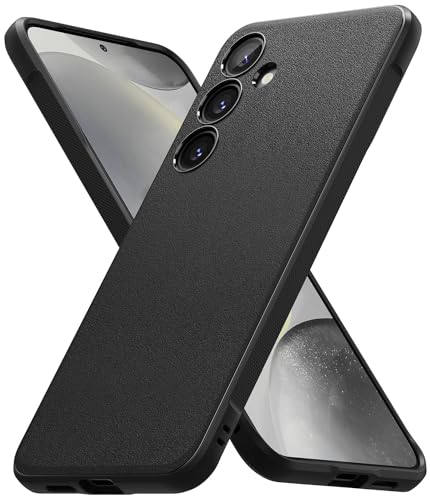 Ringke Onyx for Samsung Galaxy S24 Plus Case [Feels Good in The Hand] Oil & Dirt Resistant, Enhanced Camera Lens Protection, Comfortable Grip, Non-Slip, Lightweight Cover - Black - color: Black, size: Galaxy S24 Plus
