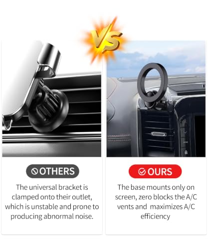 Car Phone Holder for Dodge Ram 1500/Ram 2500/Ram 3500 2019-2026, 12" Screen - size: for 2019-2026 RAM 1500 2500 3500 (12/14.4-inch)