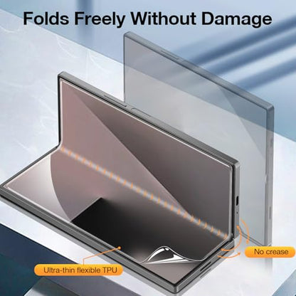 [8 Pack] for Samsung Galaxy Z Fold 7 Screen Protector - size: Z fold 7