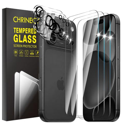 3 Pack Clear Screen Protector for iPhone 18 Pro Max - size: iPhone 18 Pro Max 3+3PCS